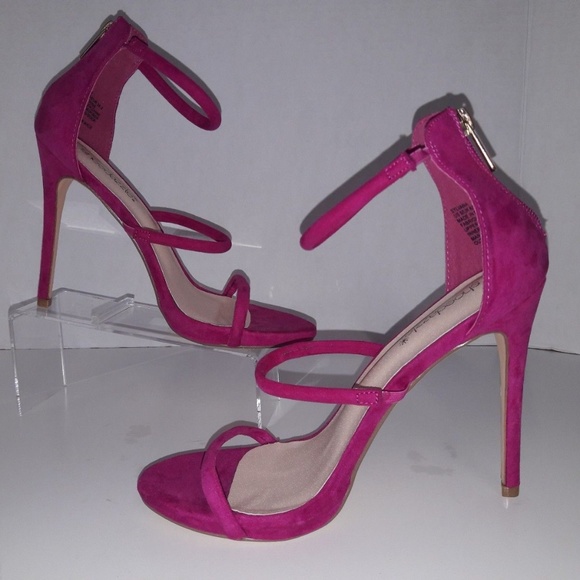 pink suede sandals uk